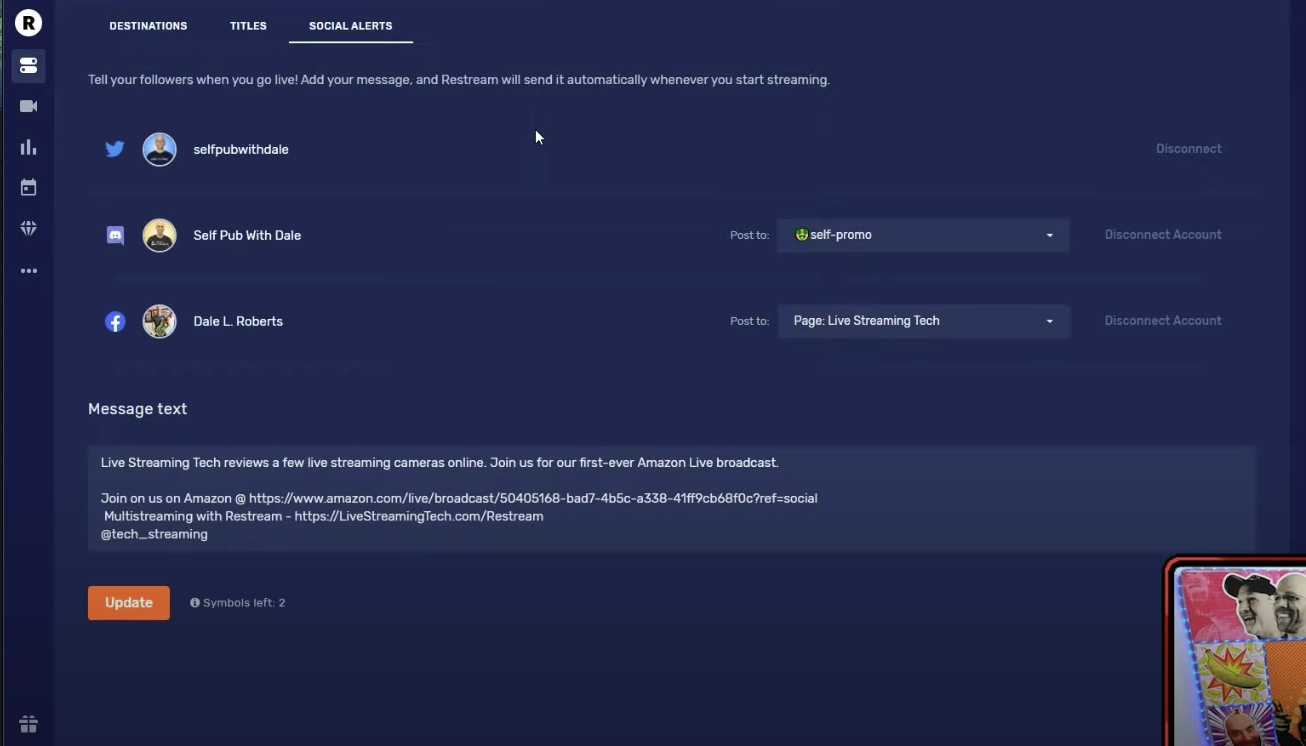How to Livestream on Multiple Facebook Pages Social Alerts